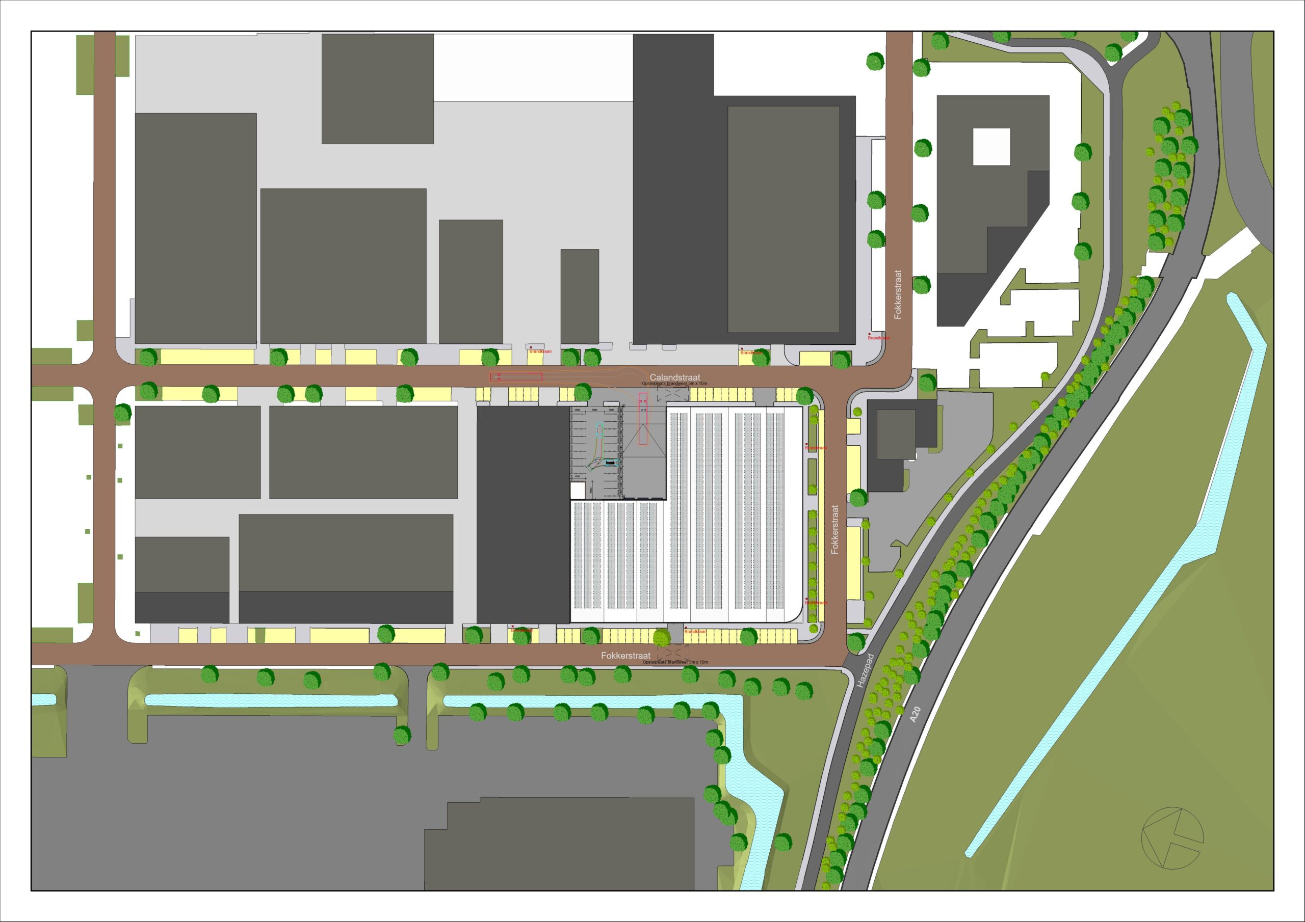 20250826 Fokkerstraat Schiedam - Sheet - 24113-N05-1 - Situatie