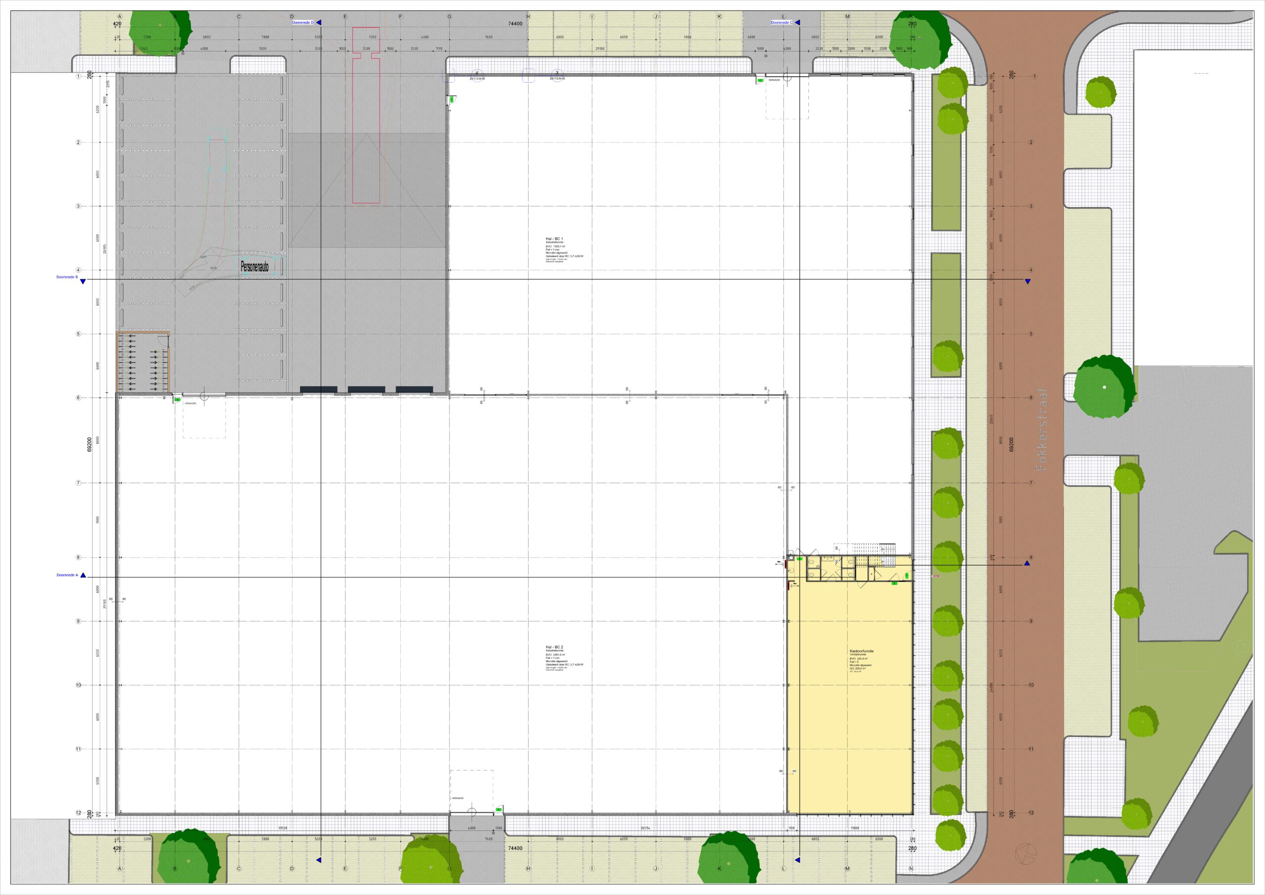 20250826 Fokkerstraat Schiedam - Sheet - 24113-N06 - Begane grond