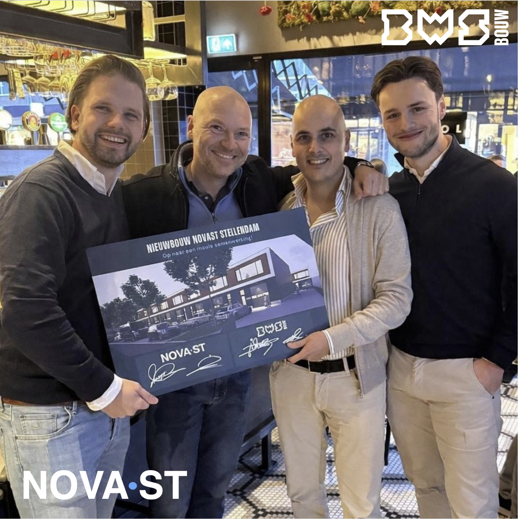 Novast Aanneemovereenkomst getekend voor 𝗡𝗢𝗩𝗔•𝗦𝗧 𝗦𝘁𝗲𝗹𝗹𝗲𝗻𝗱𝗮𝗺! – NOVAST
